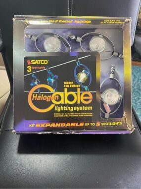 Satco Halogen Cable Lighting System